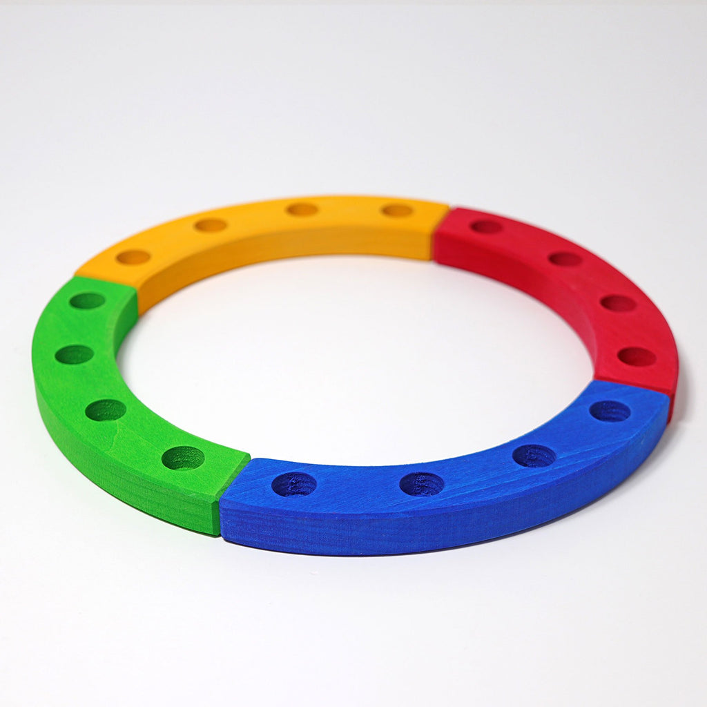 Grimm's Birthday Ring - Large Rainbow - Grimm's Spiel and Holz Design - The Creative Toy Shop