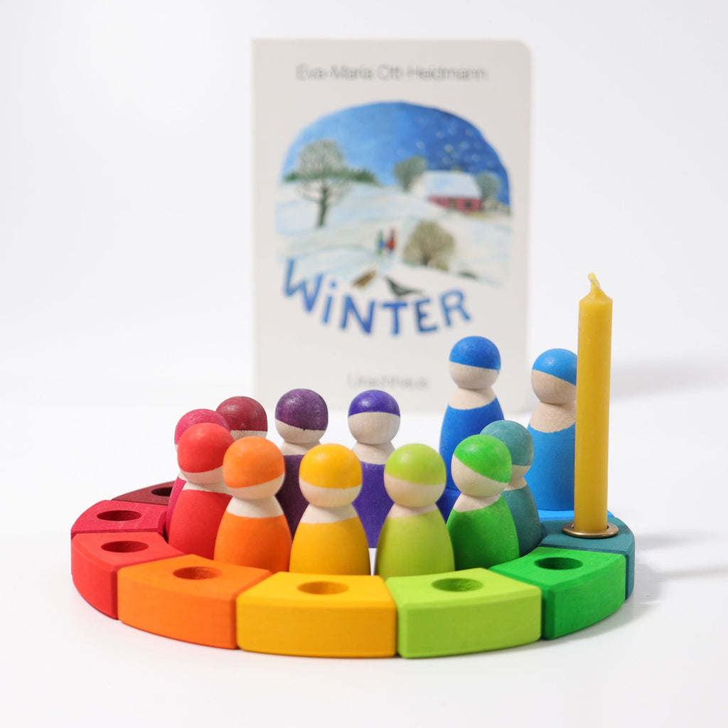 Grimm's Birthday Ring - Rainbow - Grimm's Spiel and Holz Design - The Creative Toy Shop