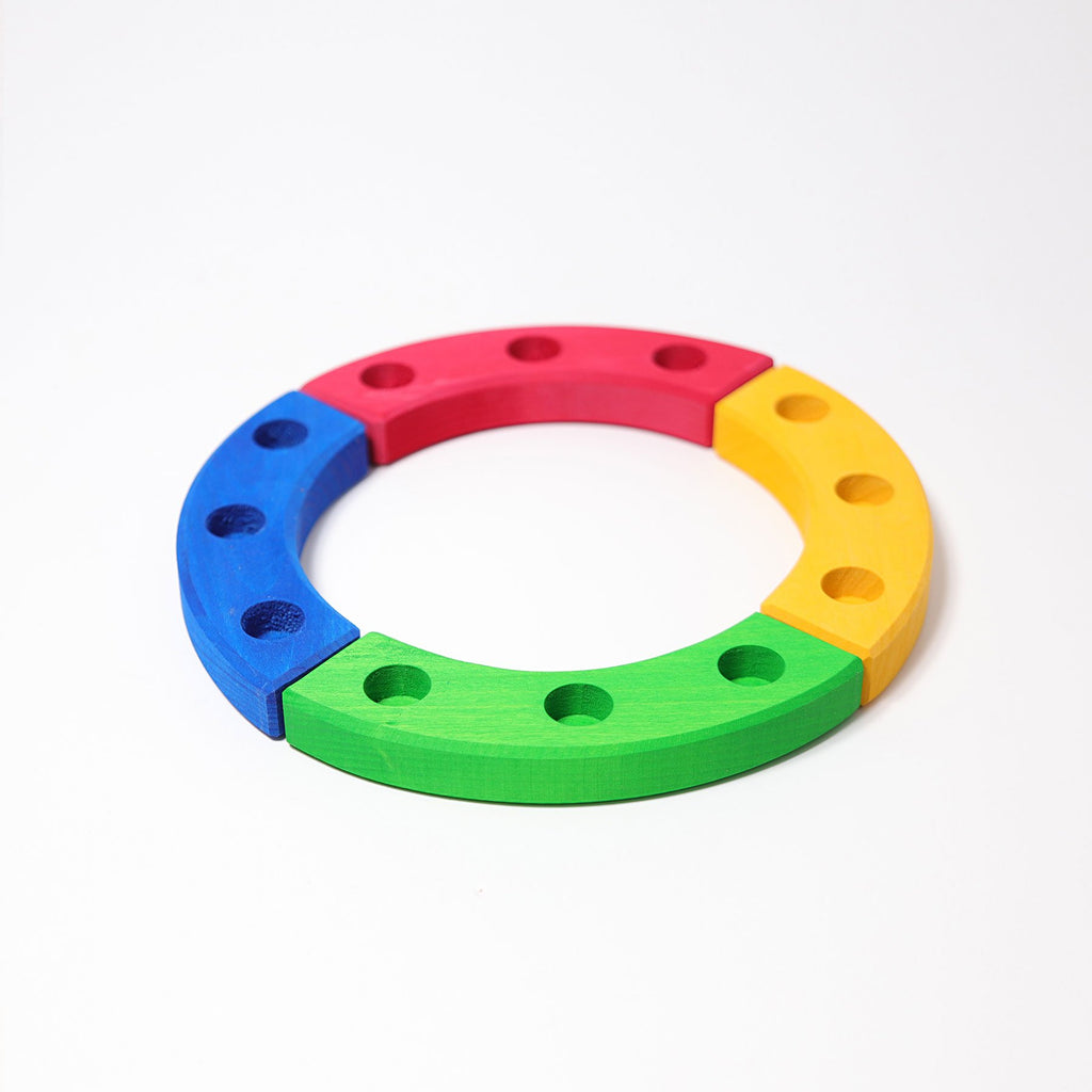 Grimm's Birthday Ring - Small Rainbow - Grimm's Spiel and Holz Design - The Creative Toy Shop
