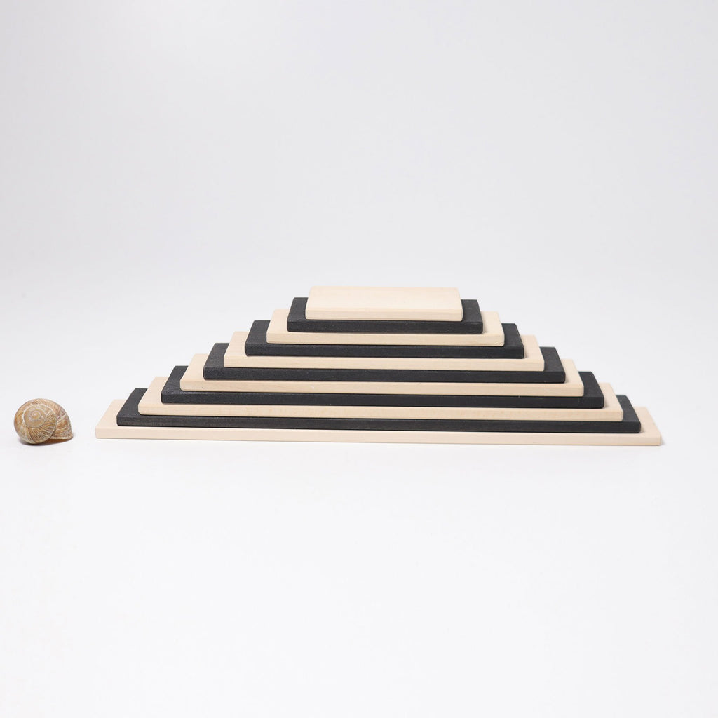 Grimm's Building Boards Monochrome - Grimm's Spiel and Holz Design - The Creative Toy Shop