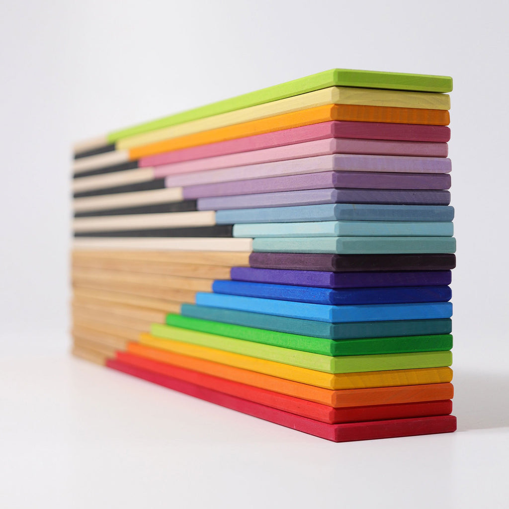 Grimm's Building Boards Pastel - Grimm's Spiel and Holz Design - The Creative Toy Shop