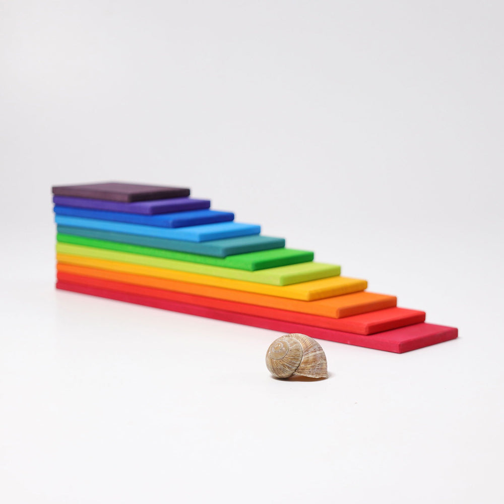 Grimm's Building Boards Rainbow - Grimm's Spiel and Holz Design - The Creative Toy Shop