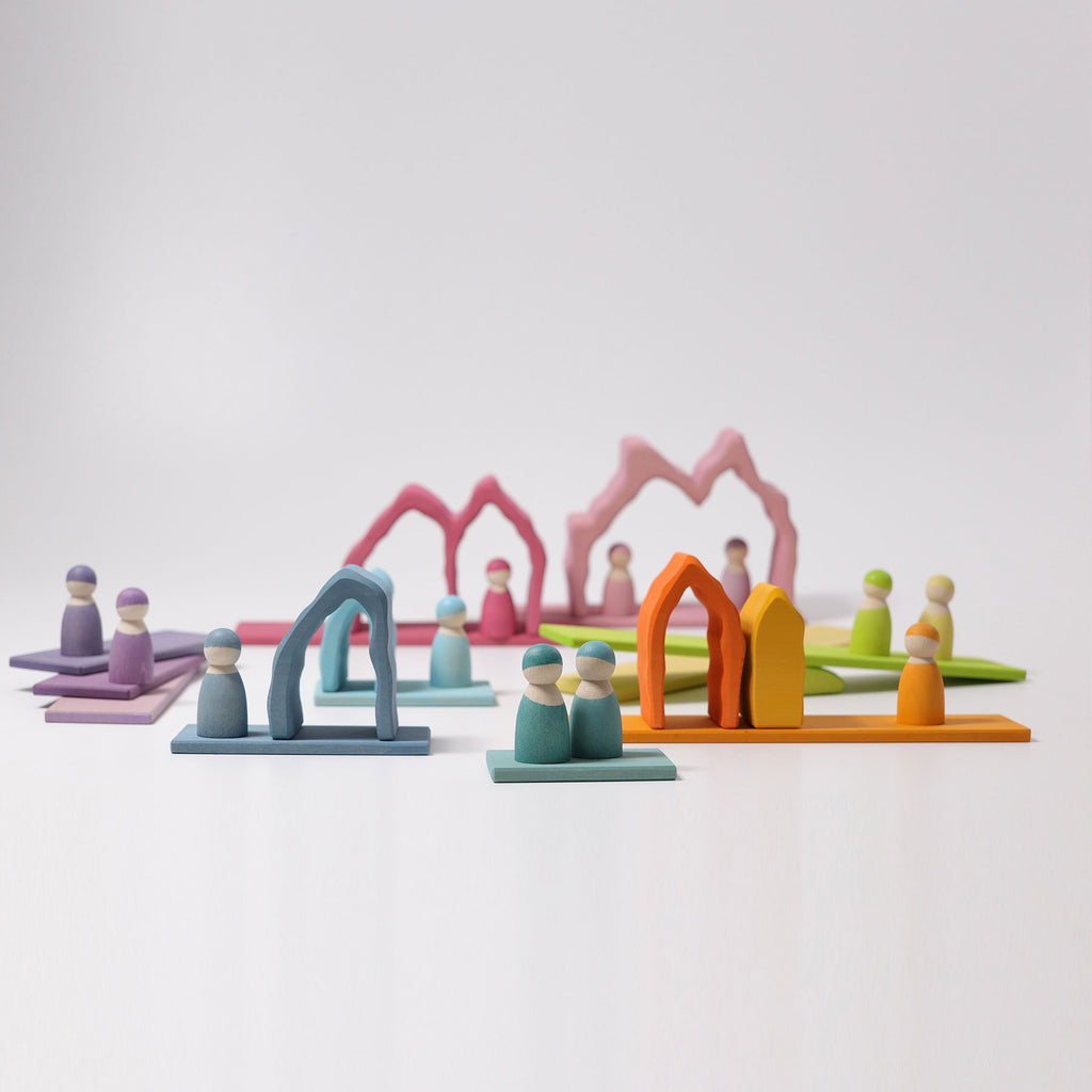 Grimm's Coral Reef Stacker - Grimm's Spiel and Holz Design - The Creative Toy Shop