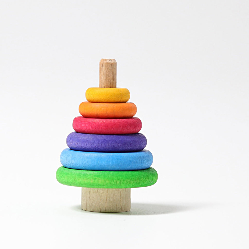 Grimm's Decorative Figure - Conical Tower - Grimm's Spiel and Holz Design - The Creative Toy Shop