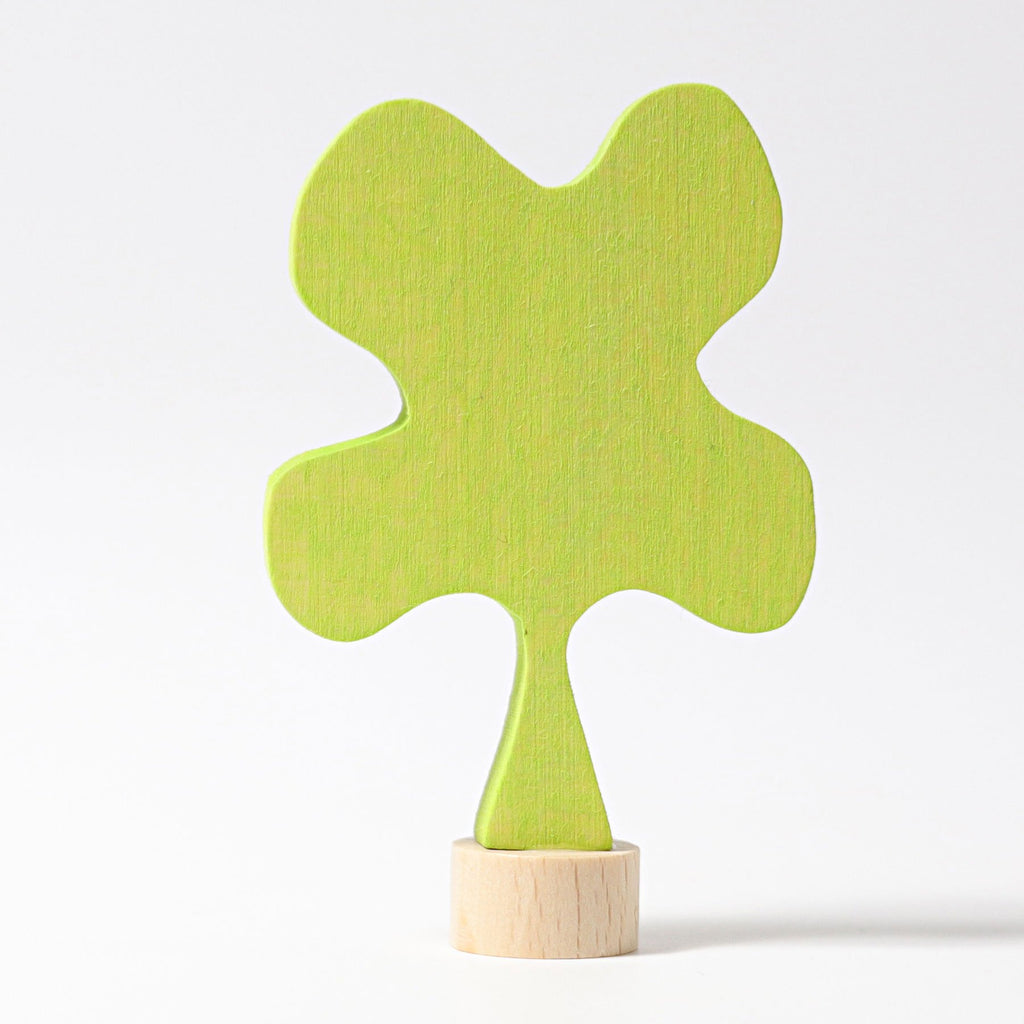 Grimm's Decorative Figure - Four Leaf Clover - Grimm's Spiel and Holz Design - The Creative Toy Shop