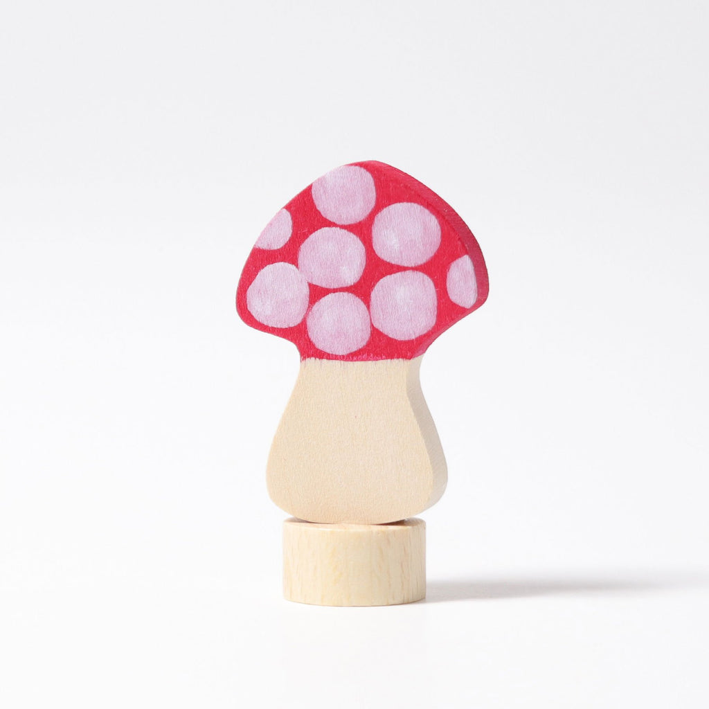 Grimm's Decorative Figure - Mushroom - Grimm's Spiel and Holz Design - The Creative Toy Shop