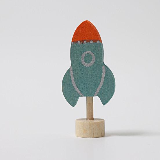 Grimm's Decorative Figure - Rocket - Grimm's Spiel and Holz Design - The Creative Toy Shop