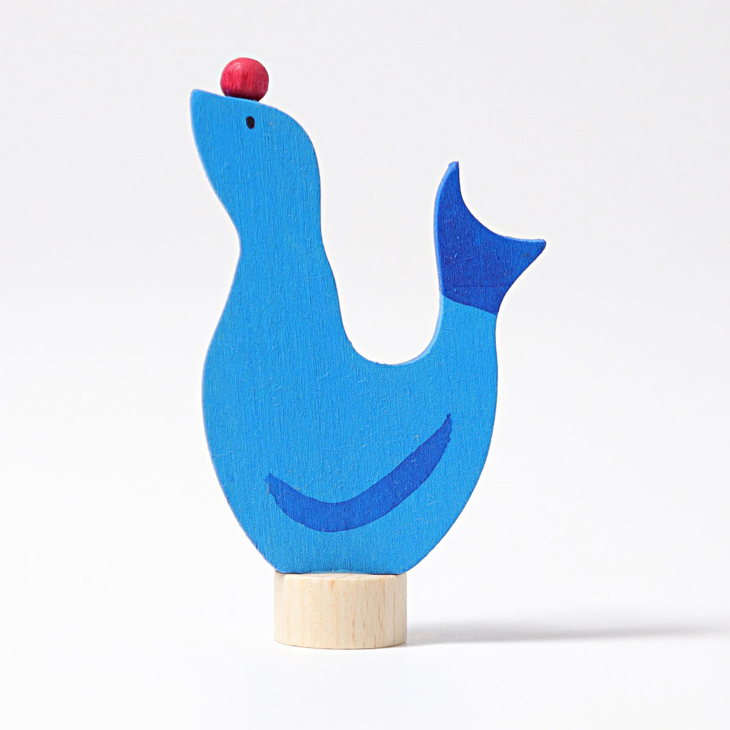 Grimm's Decorative Figure - Seal - Grimm's Spiel and Holz Design - The Creative Toy Shop