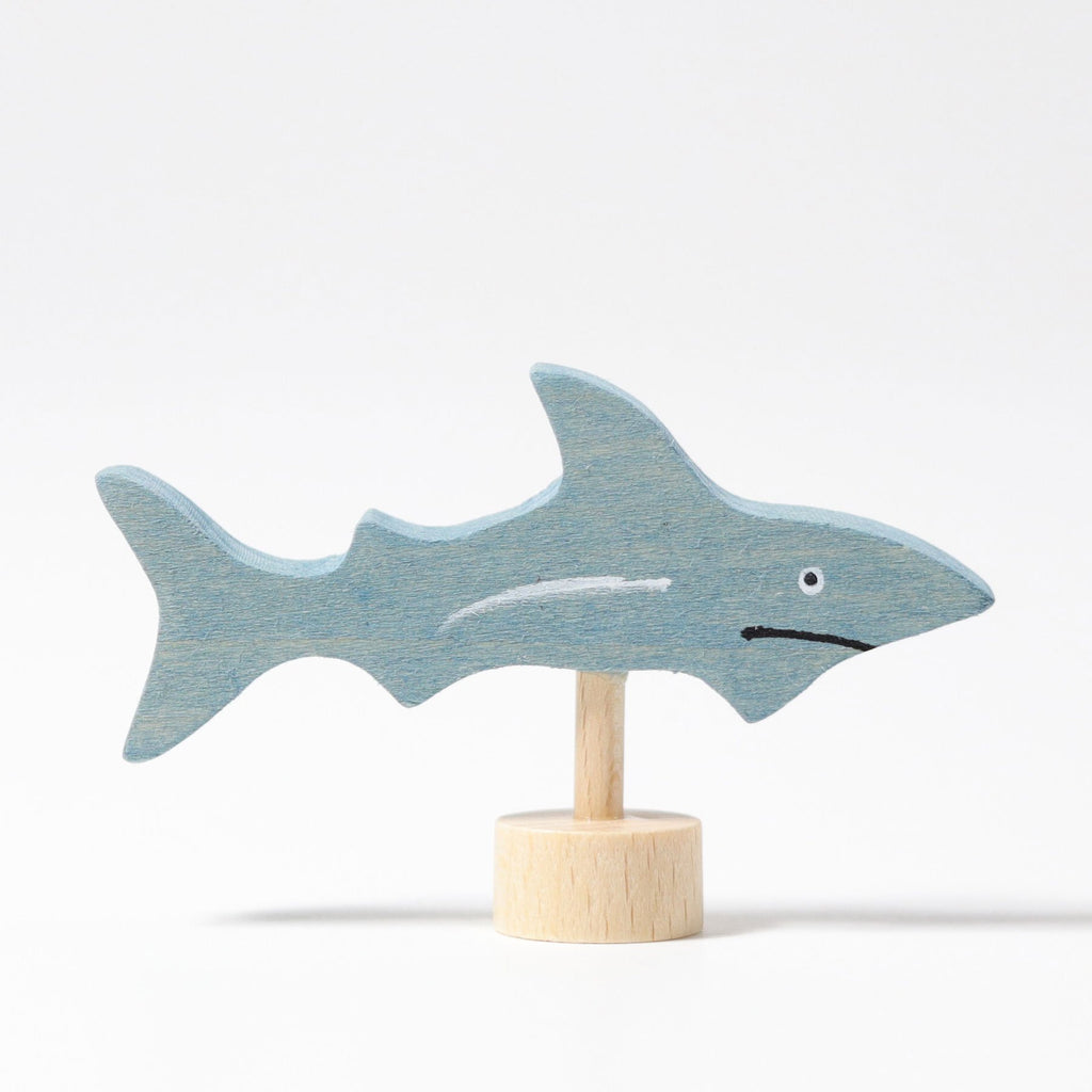 Grimm's Decorative Figure - Shark - Grimm's Spiel and Holz Design - The Creative Toy Shop