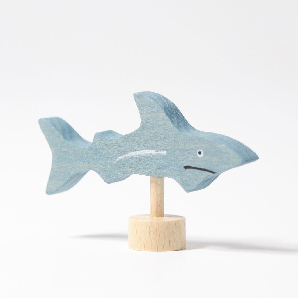 Grimm's Decorative Figure - Shark - Grimm's Spiel and Holz Design - The Creative Toy Shop