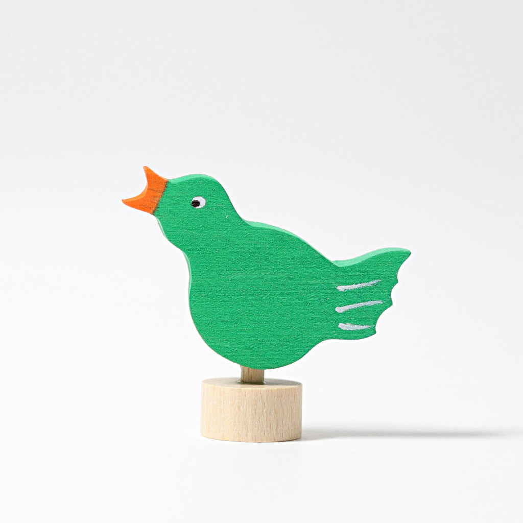 Grimm's Decorative Figure - Singing Bird - Grimm's Spiel and Holz Design - The Creative Toy Shop