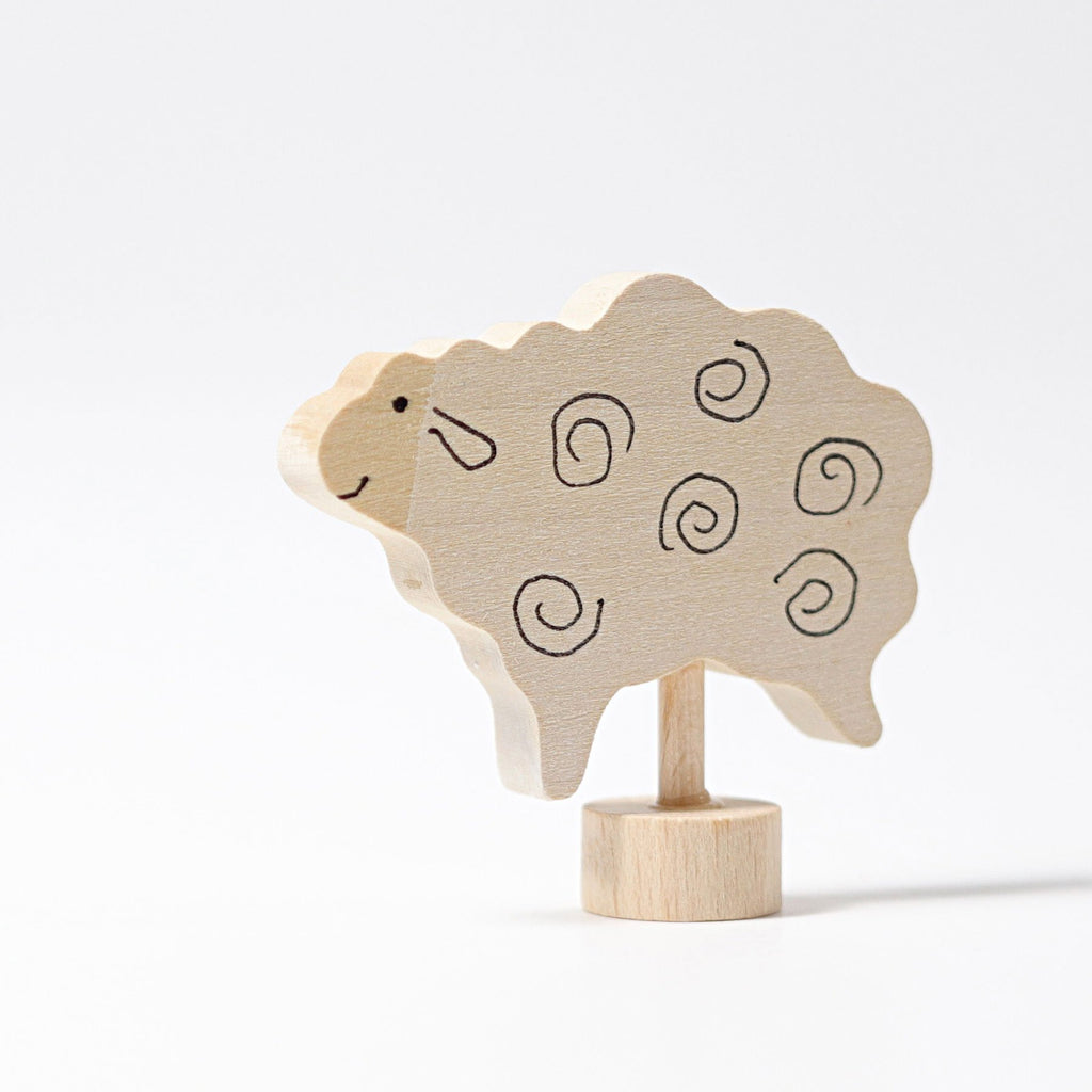 Grimm's Decorative Figure - Standing Sheep - Grimm's Spiel and Holz Design - The Creative Toy Shop
