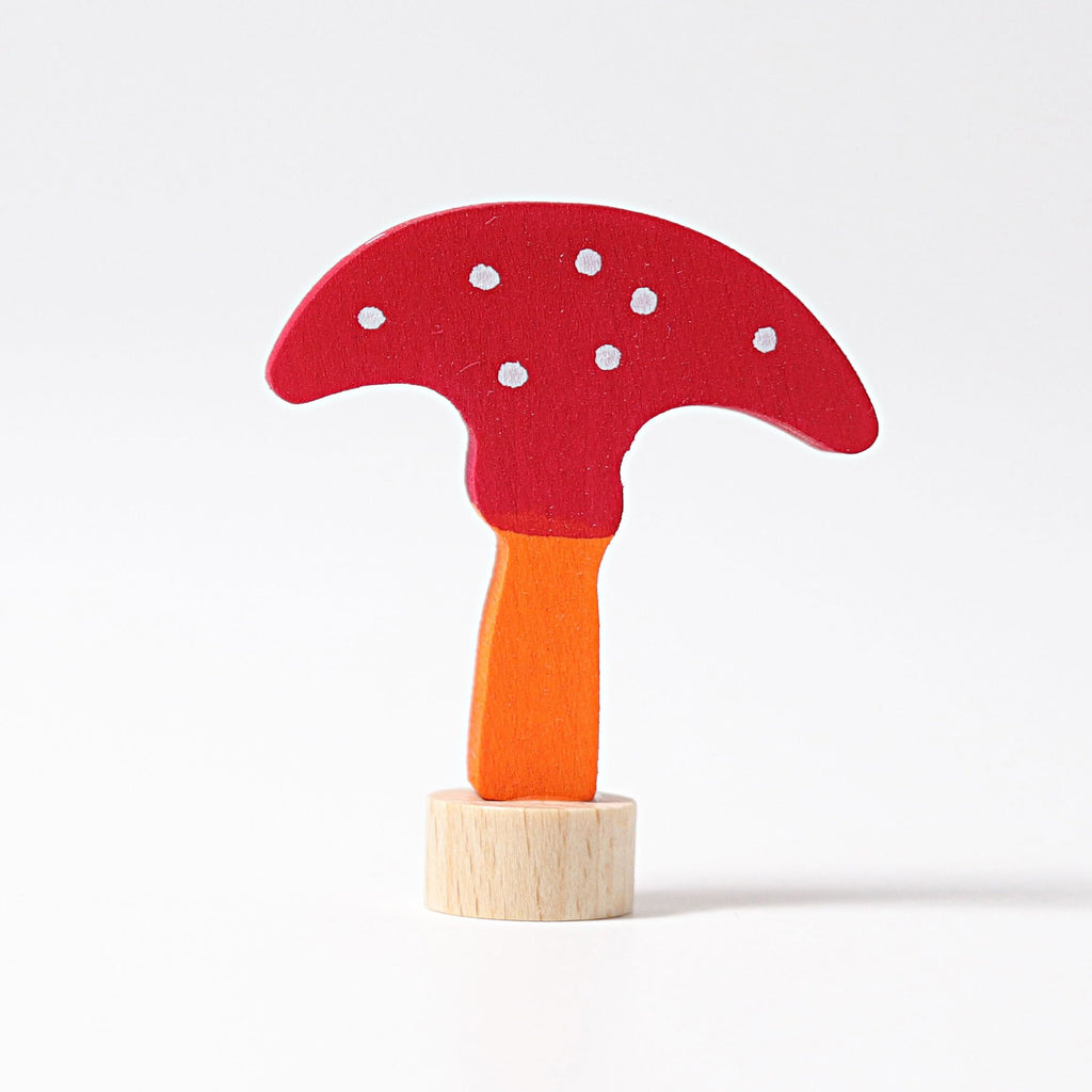 Grimm's Decorative Figure - Toadstool - Grimm's Spiel and Holz Design - The Creative Toy Shop