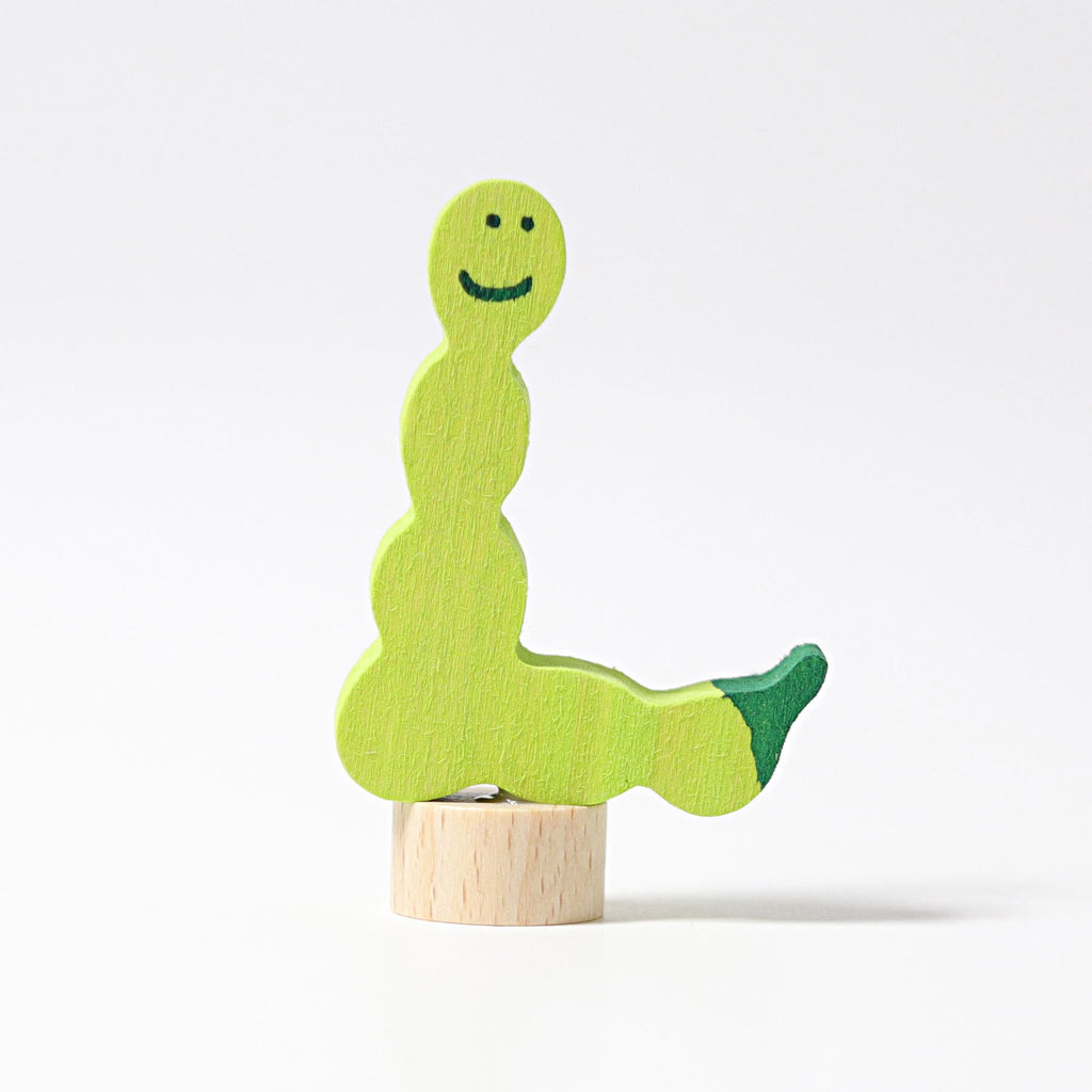 Grimm's Decorative Figure - Worm - Grimm's Spiel and Holz Design - The Creative Toy Shop