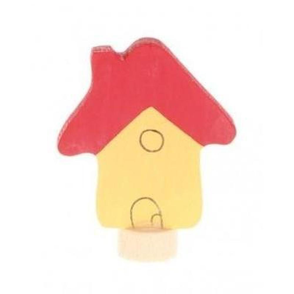 Grimm's Decorative Figure - Yellow House - Grimm's Spiel and Holz Design - The Creative Toy Shop