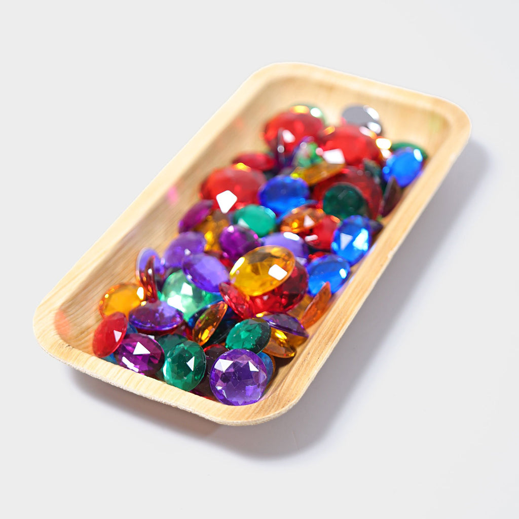Grimm's Glitter Stones 100 - Grimm's Spiel and Holz Design - The Creative Toy Shop
