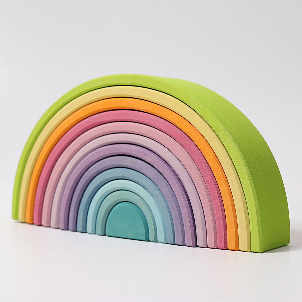 Grimm's Large Rainbow - Pastel - Grimm's Spiel and Holz Design - The Creative Toy Shop