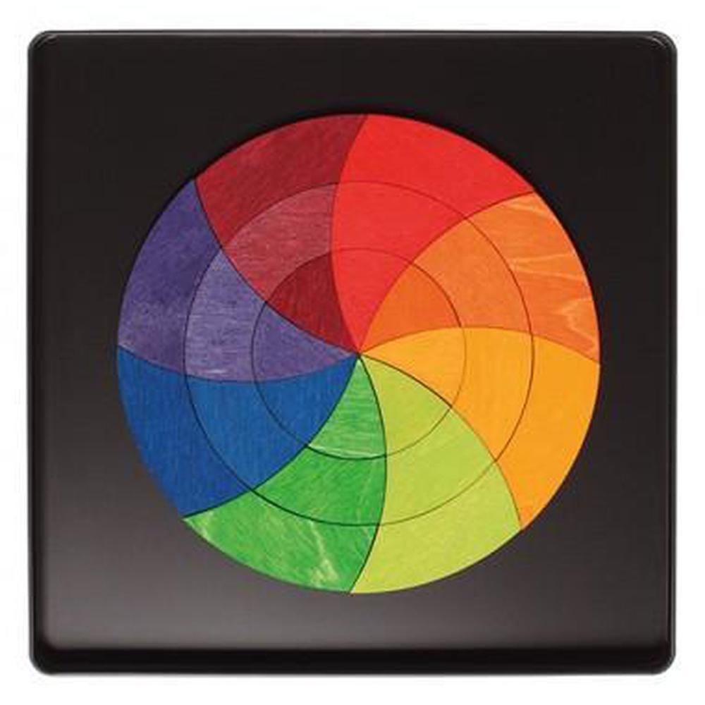 Grimm's Magnet Colour Circle Goethe Puzzle - Grimm's Spiel and Holz Design - The Creative Toy Shop