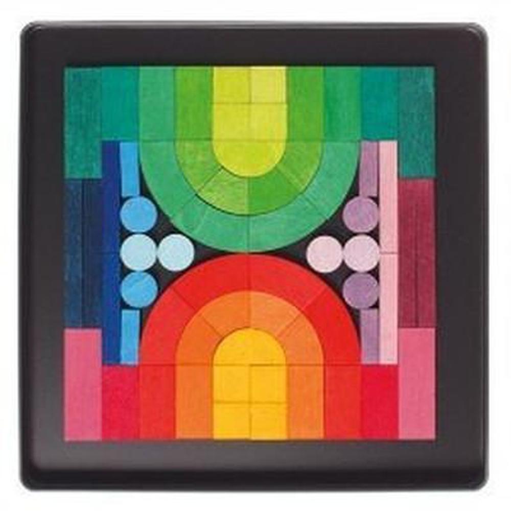 Grimm's Magnetic Romanesque Puzzle - Grimm's Spiel and Holz Design - The Creative Toy Shop