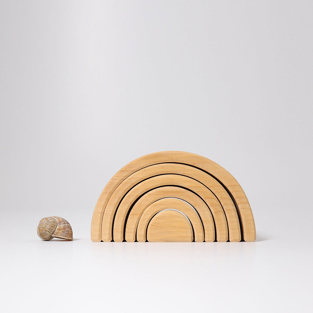 Grimm's Medium Rainbow - Natural - Grimm's Spiel and Holz Design - The Creative Toy Shop