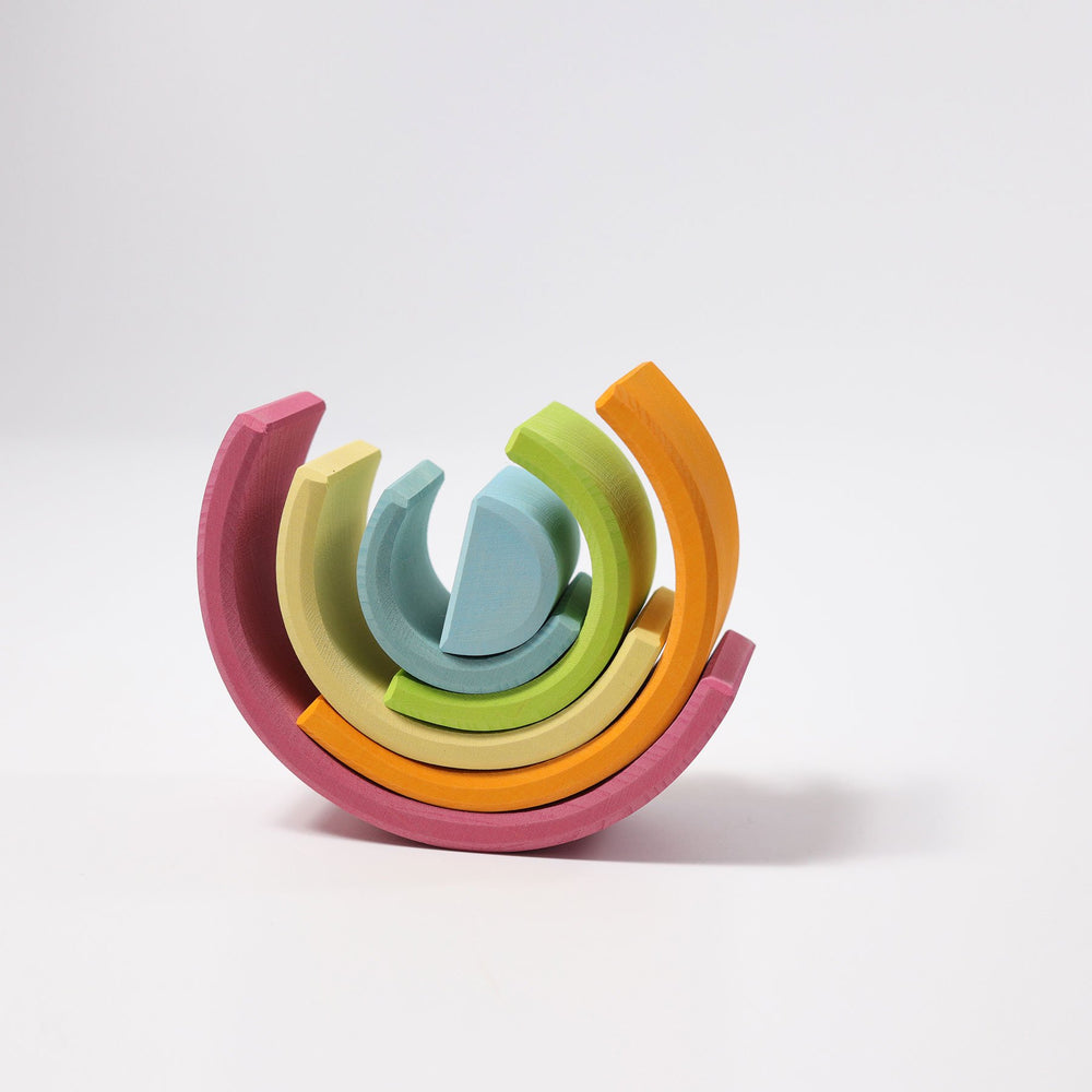Grimm's Medium Rainbow - Pastel - Grimm's Spiel and Holz Design - The Creative Toy Shop