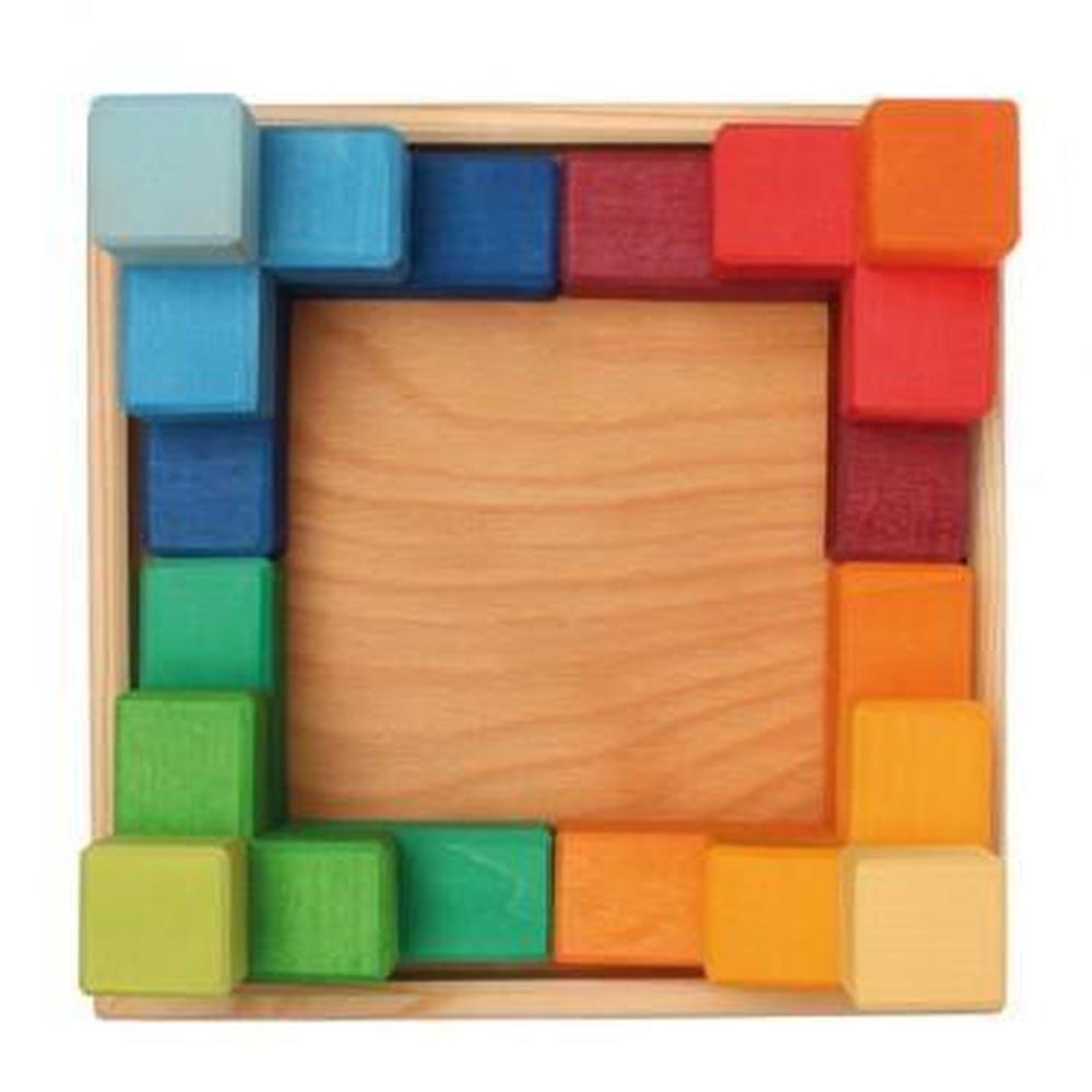 Grimm's Medium Square Puzzle with booklet - Grimm's Spiel and Holz Design - The Creative Toy Shop