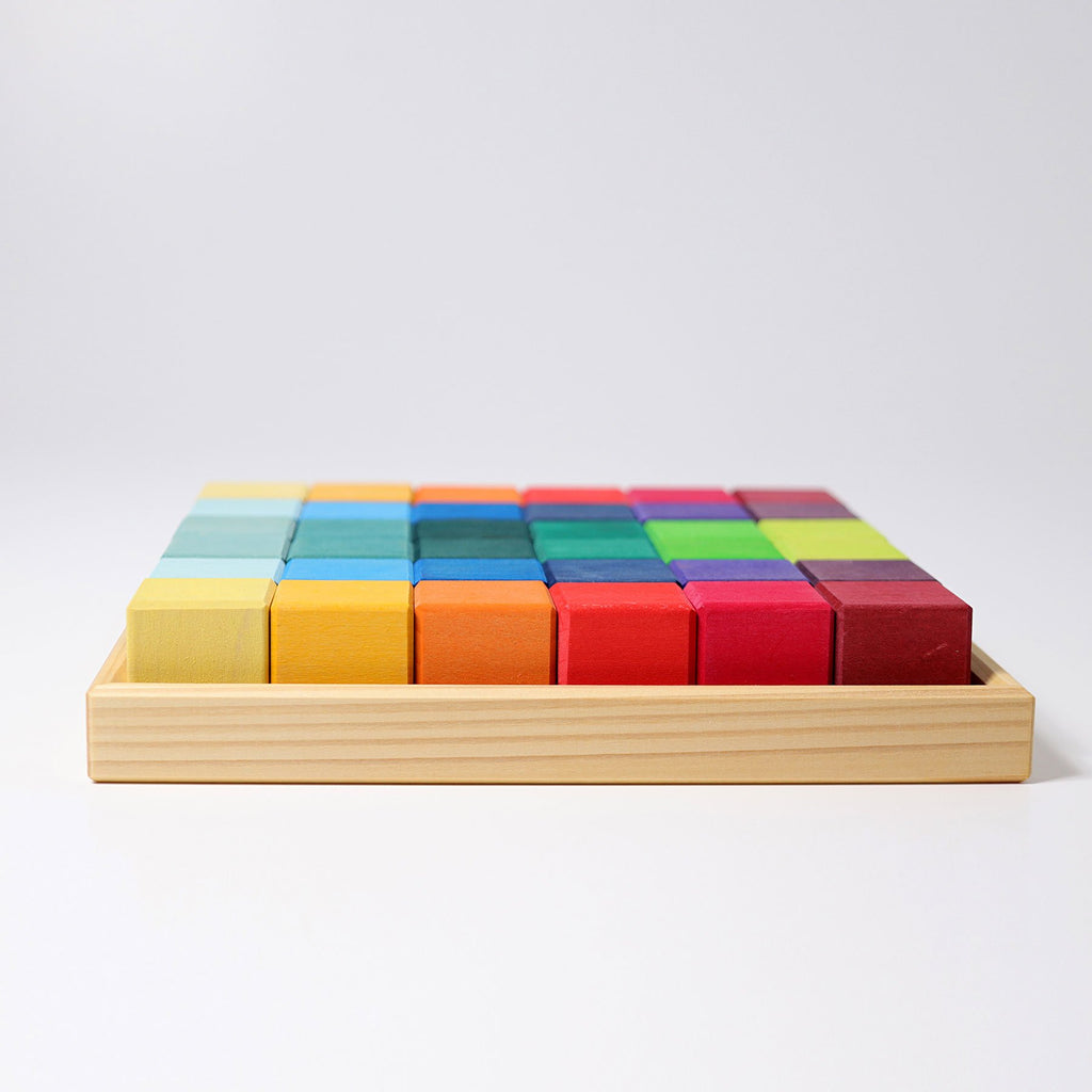 Grimm's Rainbow Mosaic - Grimm's Spiel and Holz Design - The Creative Toy Shop