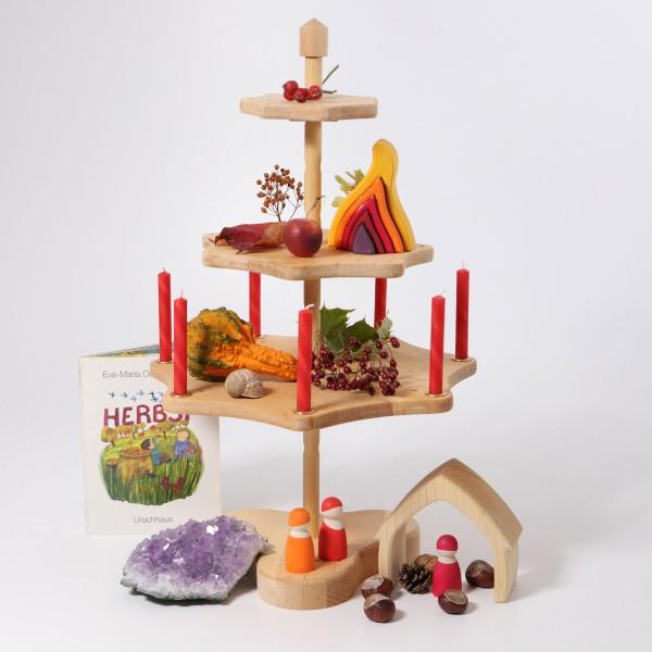 Grimm's Seasonal Festivity Stand - Grimm's Spiel and Holz Design - The Creative Toy Shop
