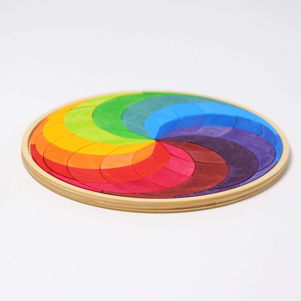 Grimm's Small Colour Circle Spiral - Grimm's Spiel and Holz Design - The Creative Toy Shop