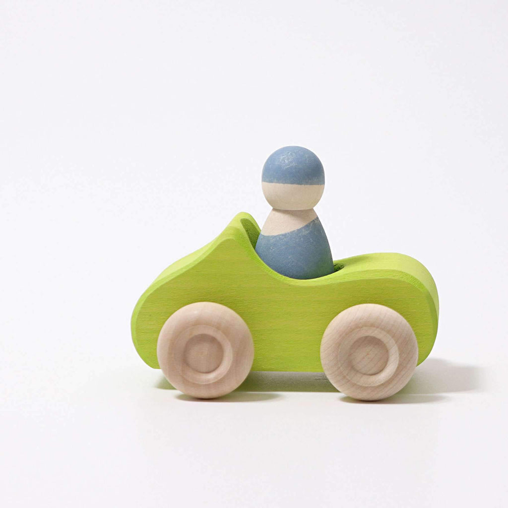 Grimm's Small Convertible - Green - New 2019 - Grimm's Spiel and Holz Design - The Creative Toy Shop