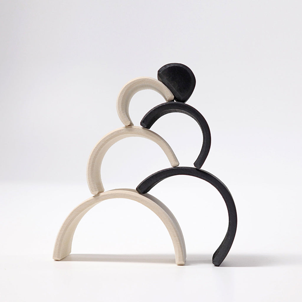 Grimm's Small Rainbow - Monochrome - Grimm's Spiel and Holz Design - The Creative Toy Shop