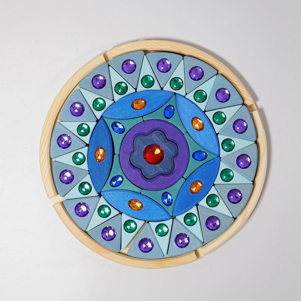 Grimm's Small Sparkling Mandala - Grimm's Spiel and Holz Design - The Creative Toy Shop