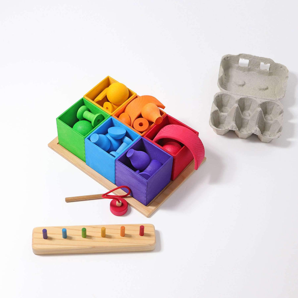 Grimm's Sorting Boxes - Small - Grimm's Spiel and Holz Design - The Creative Toy Shop