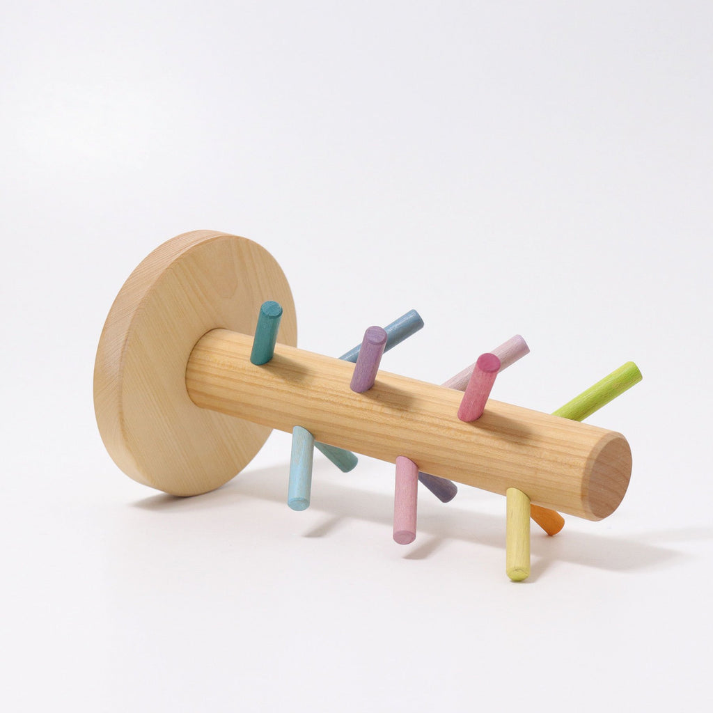 Grimm's Sorting Helper Building Rings - Pastel - New 2020 - Grimm's Spiel and Holz Design - The Creative Toy Shop