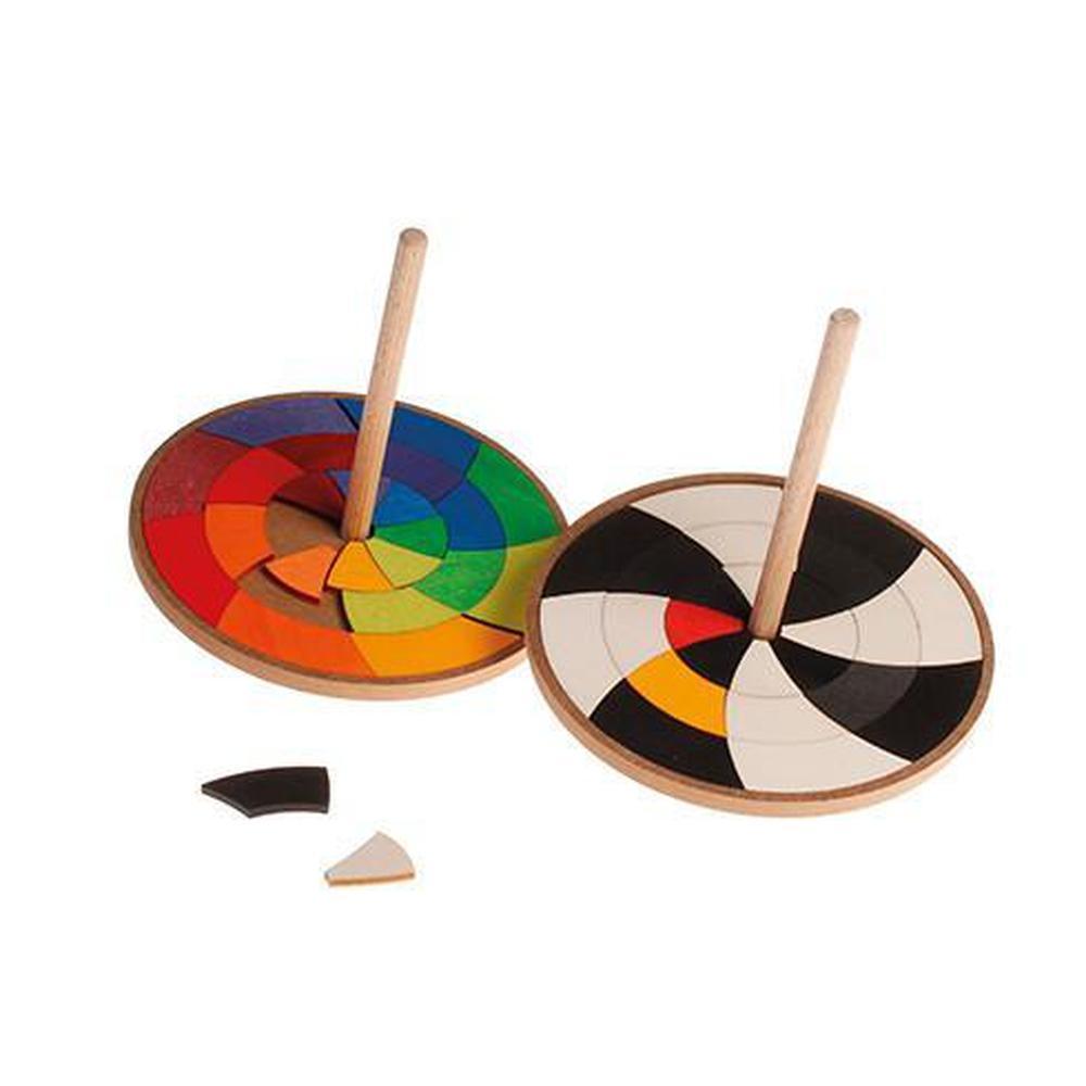 Grimm's Spinning Top Goethe - Grimm's Spiel and Holz Design - The Creative Toy Shop