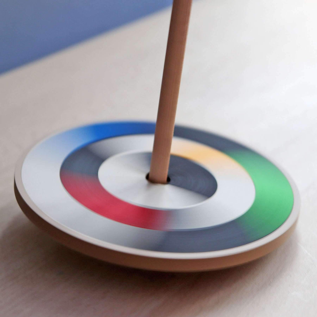 Grimm's Spinning Top Monochrome - Grimm's Spiel and Holz Design - The Creative Toy Shop