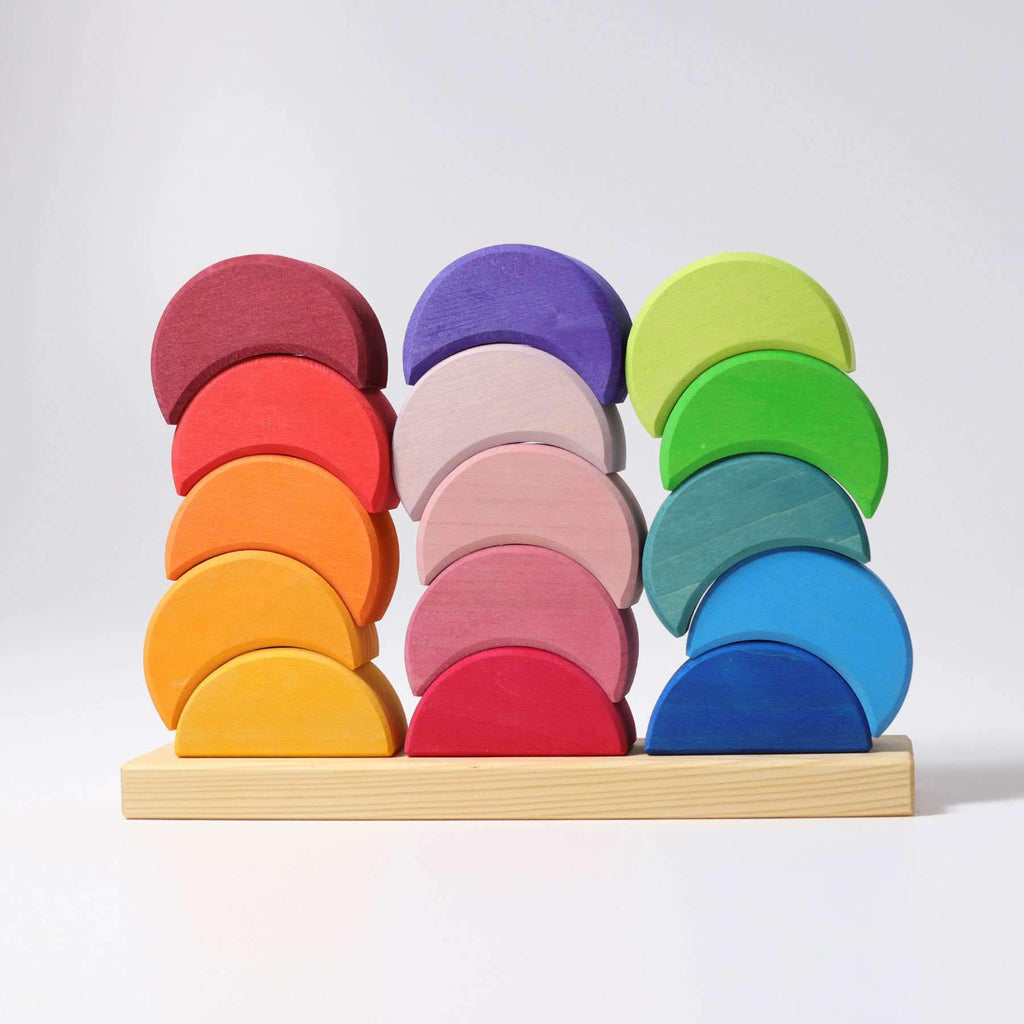 Grimm's Stacking Moons - Grimm's Spiel and Holz Design - The Creative Toy Shop
