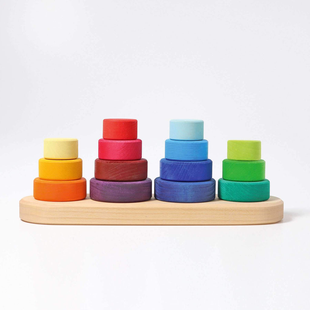 Grimm's Stacking Tower Fabuto - Grimm's Spiel and Holz Design - The Creative Toy Shop