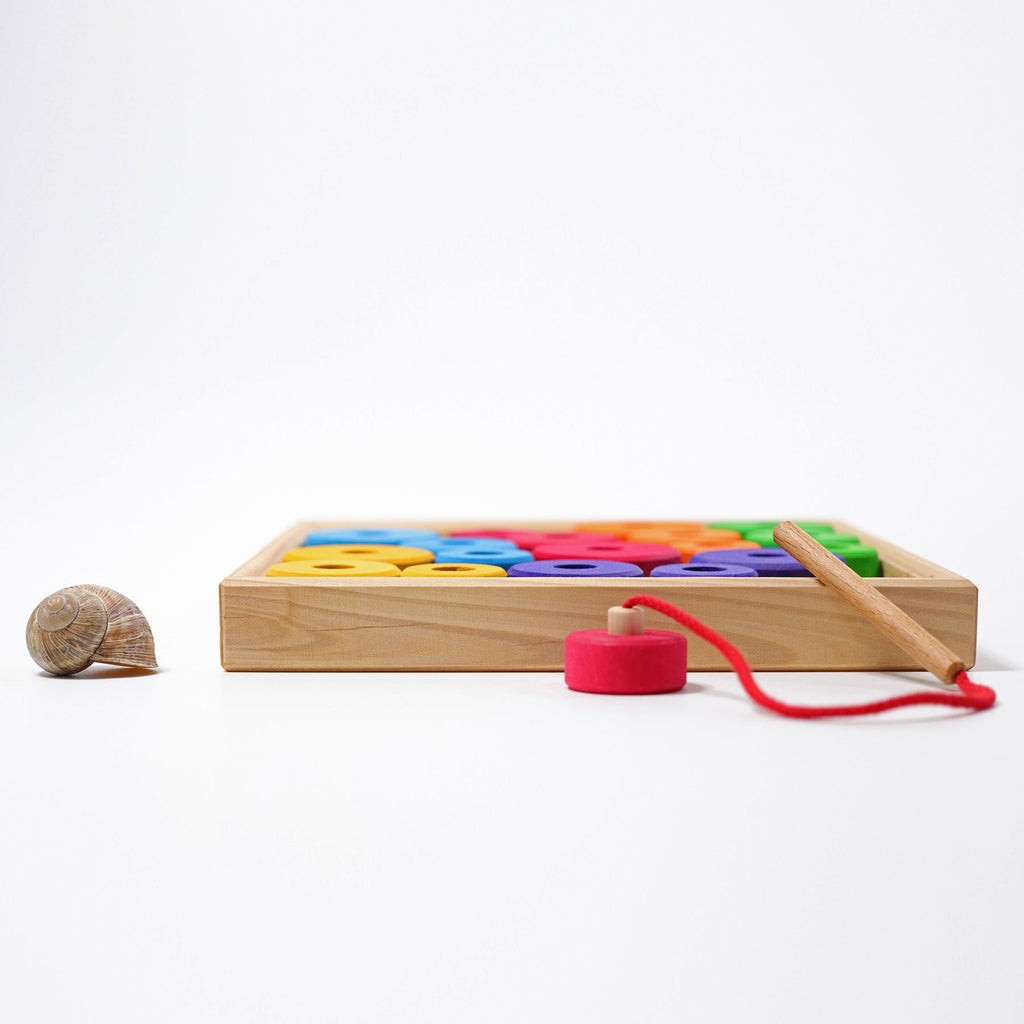 Grimm's Threading Set - Grimm's Spiel and Holz Design - The Creative Toy Shop