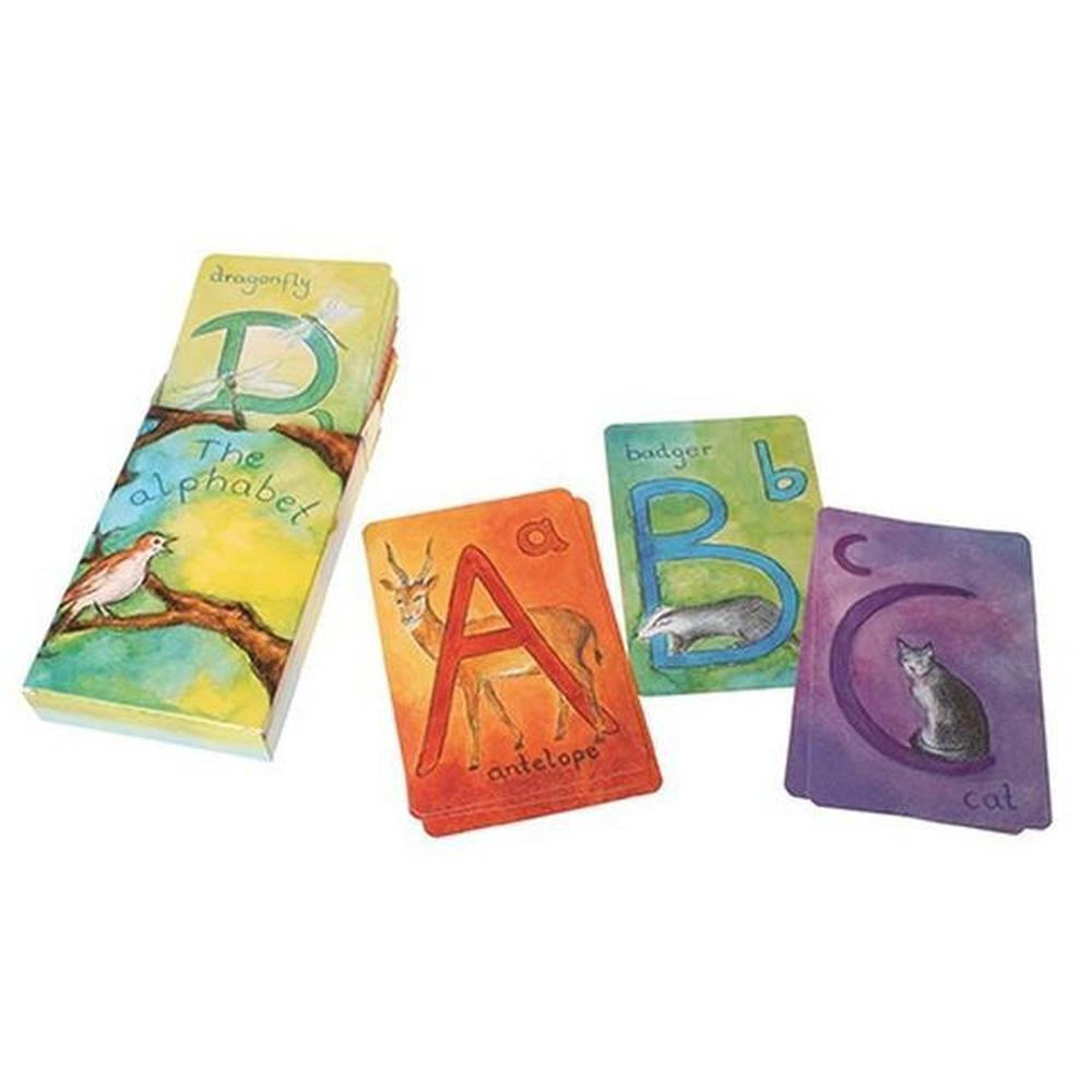 Grimm's Waldorf Alphabet Flashcards - Grimm's Spiel and Holz Design - The Creative Toy Shop