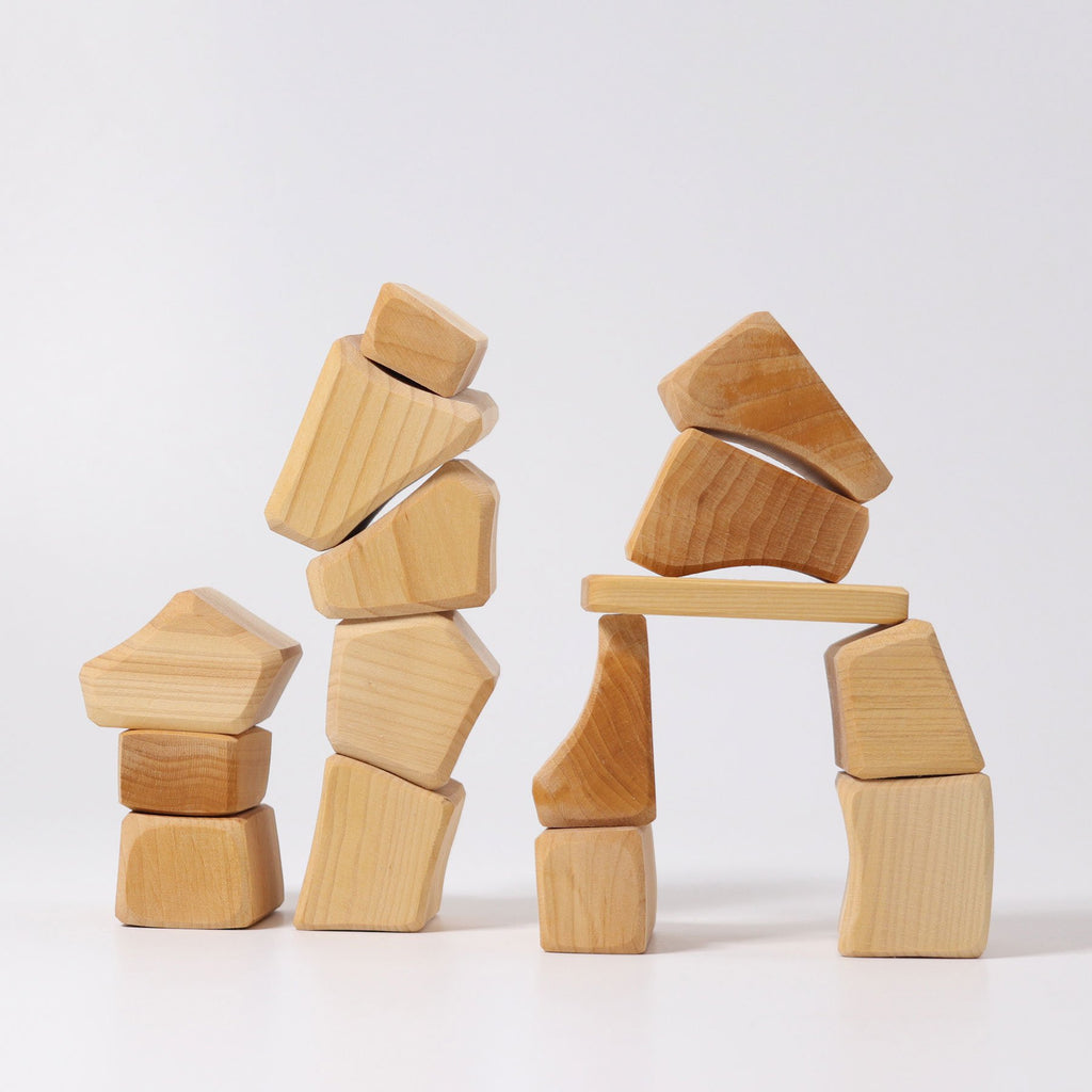 Grimm's Waldorf Blocks - Natural - Grimm's Spiel and Holz Design - The Creative Toy Shop