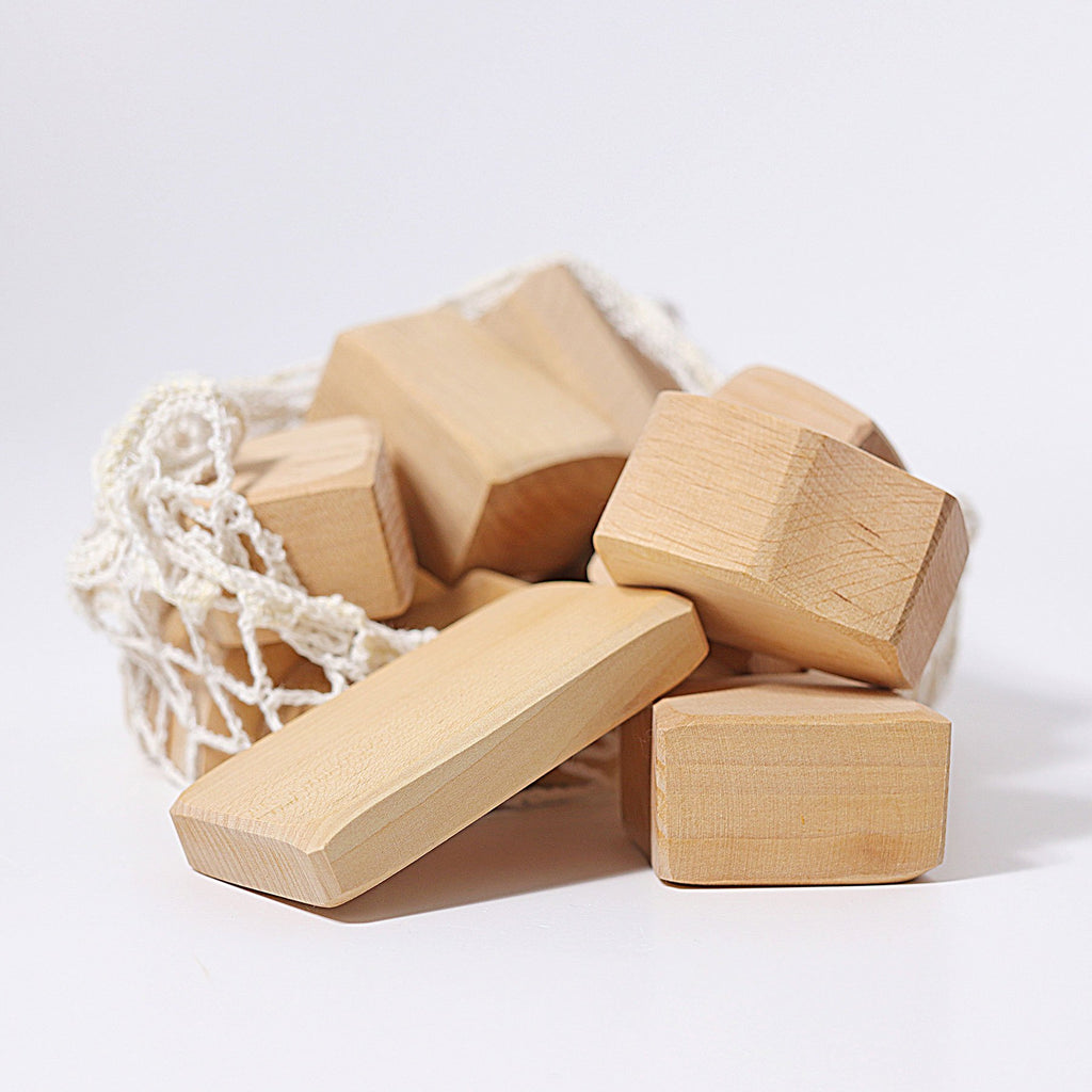 Grimm's Waldorf Blocks - Natural - Grimm's Spiel and Holz Design - The Creative Toy Shop