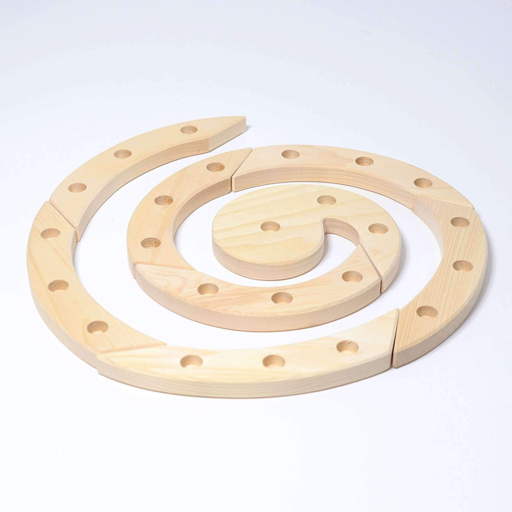 Grimm's Wooden Advent Spiral - natural - Grimm's Spiel and Holz Design - The Creative Toy Shop