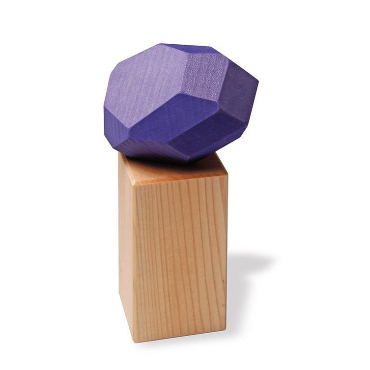 Grimm's Wooden Gem Limited Edition Purple - Grimm's Spiel and Holz Design - The Creative Toy Shop