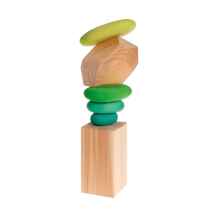 Grimm's Wooden Gems - Natural - Grimm's Spiel and Holz Design - The Creative Toy Shop