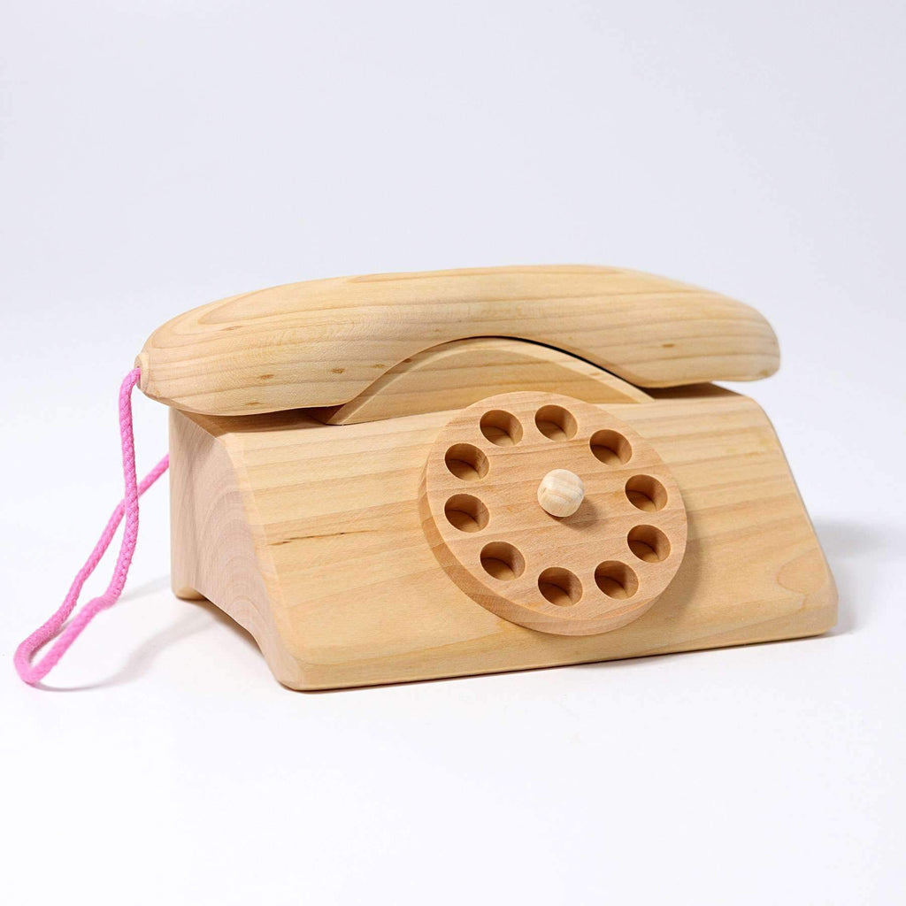Grimm's Wooden Telephone - Grimm's Spiel and Holz Design - The Creative Toy Shop