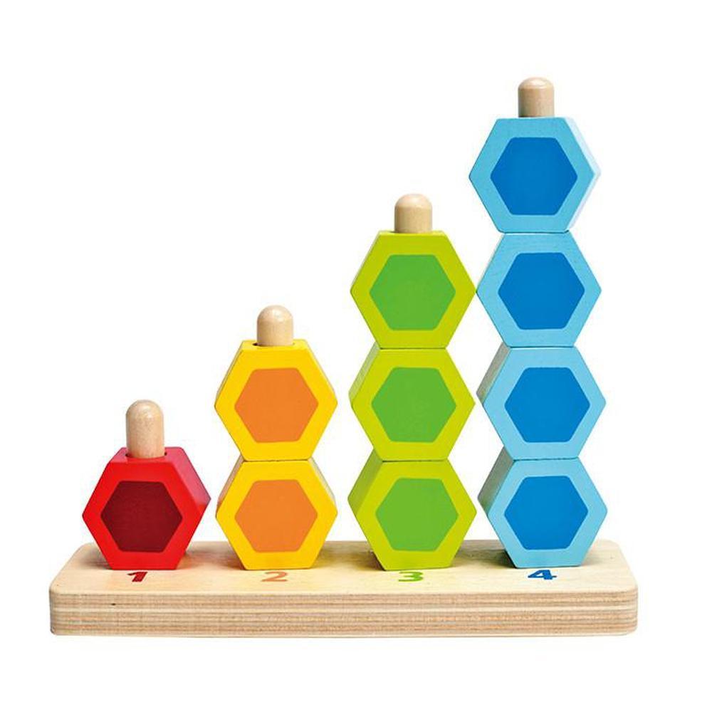 Hape Counting Stacker - Hape - The Creative Toy Shop