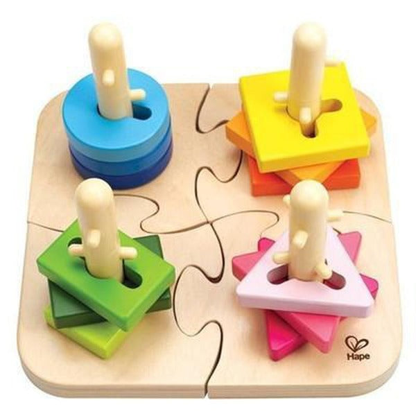 Hape Creative Peg Puzzle - Hape - The Creative Toy Shop