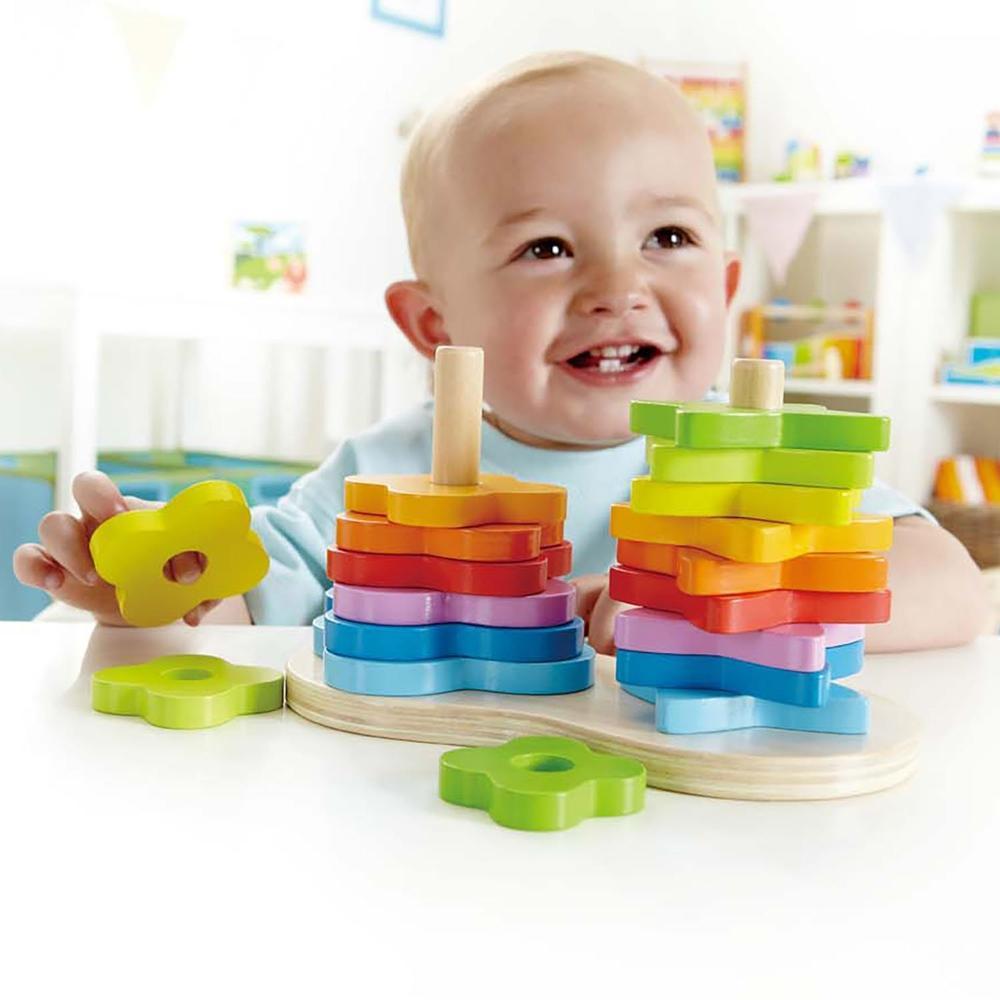 Hape Double Rainbow Stacker - Hape - The Creative Toy Shop
