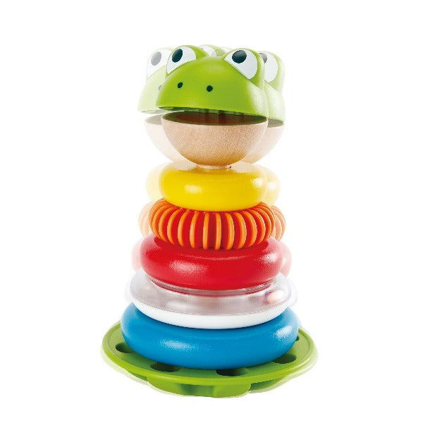 Hape Mr Frog Stacking Rings - Hape - The Creative Toy Shop